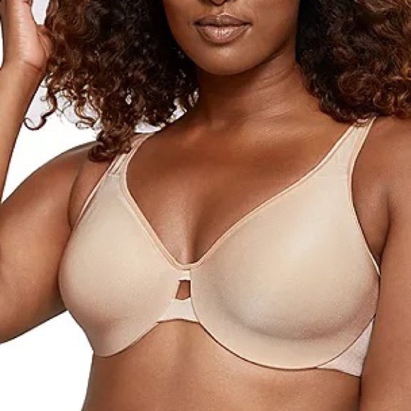 🎉SALE🎉 NWT Lilyette By Bali Dreamwire Minimizer Bra in Nude - Picture 3 of 6